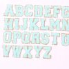 Clothing Beauty Stash | Mint Glitter Varsity Patch Letters