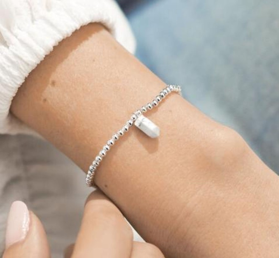 Clothing Katie Loxton | Affirmation Crystal A Little Karma Bracelet