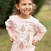 Clothing Benny & Ray | Cool Santa Toddler Long Sleeve