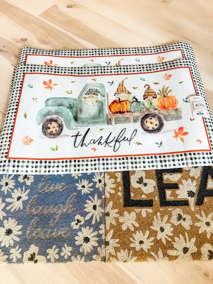 Clothing primitives by kathy | Fall Door Mat