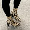 Clothing Chinese Laundry | Tan Raine Leopard Bootie