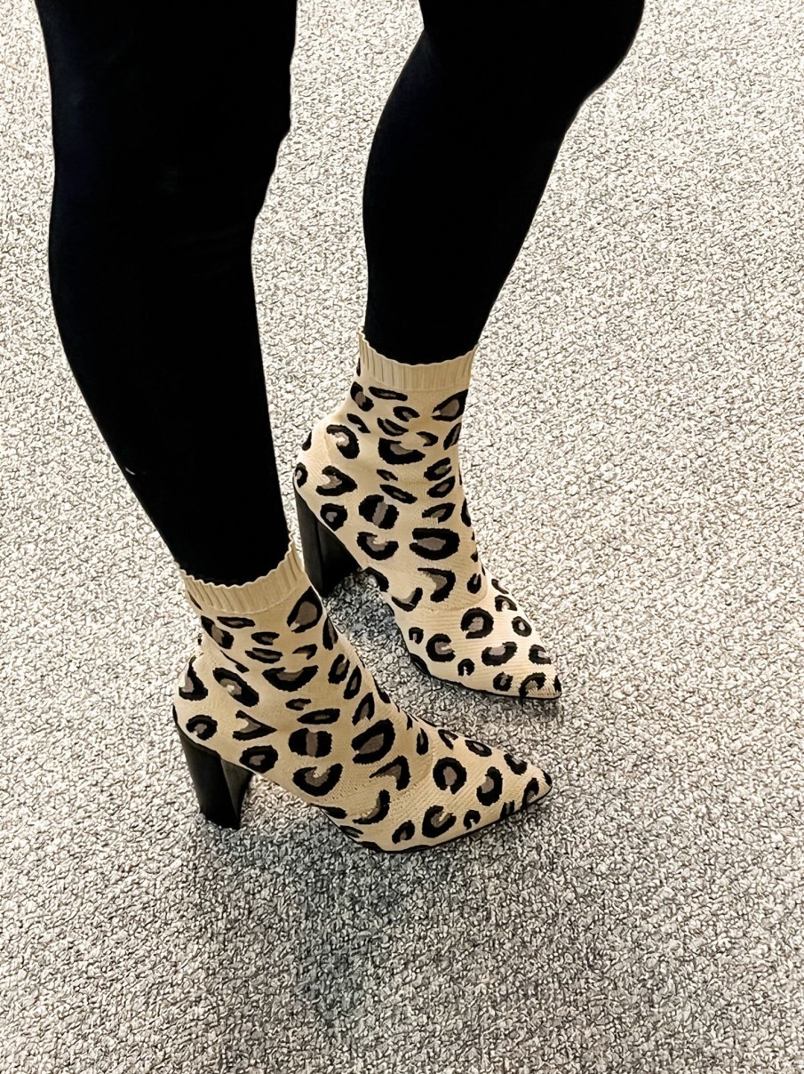 Clothing Chinese Laundry | Tan Raine Leopard Bootie