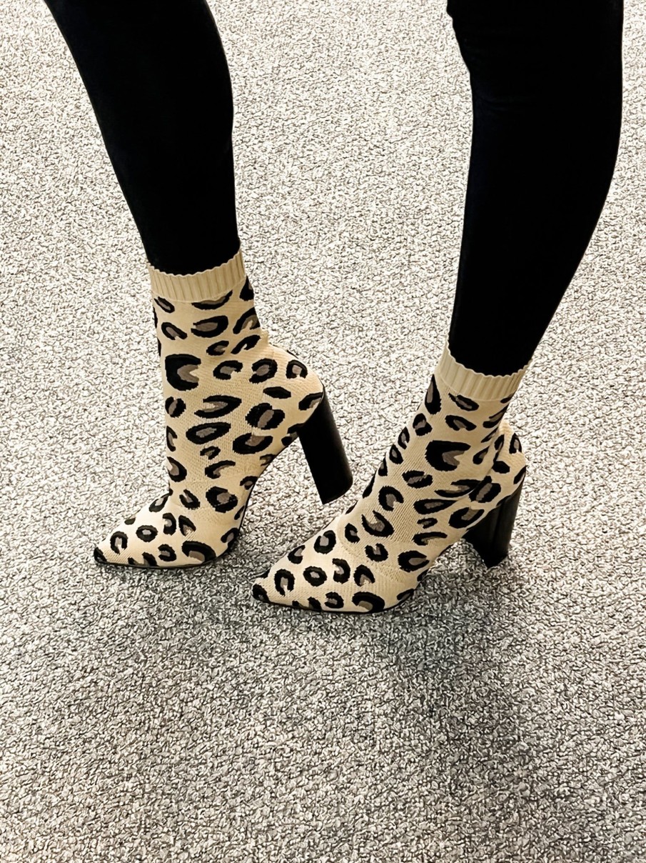 Clothing Chinese Laundry | Tan Raine Leopard Bootie