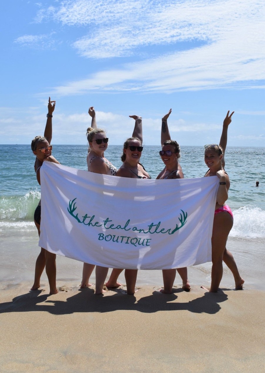 Clothing The Teal Antler™ | The Antler Beach Blanket