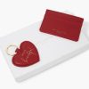 Clothing Katie Loxton | Heart Keyring & Card Holder Set - Red