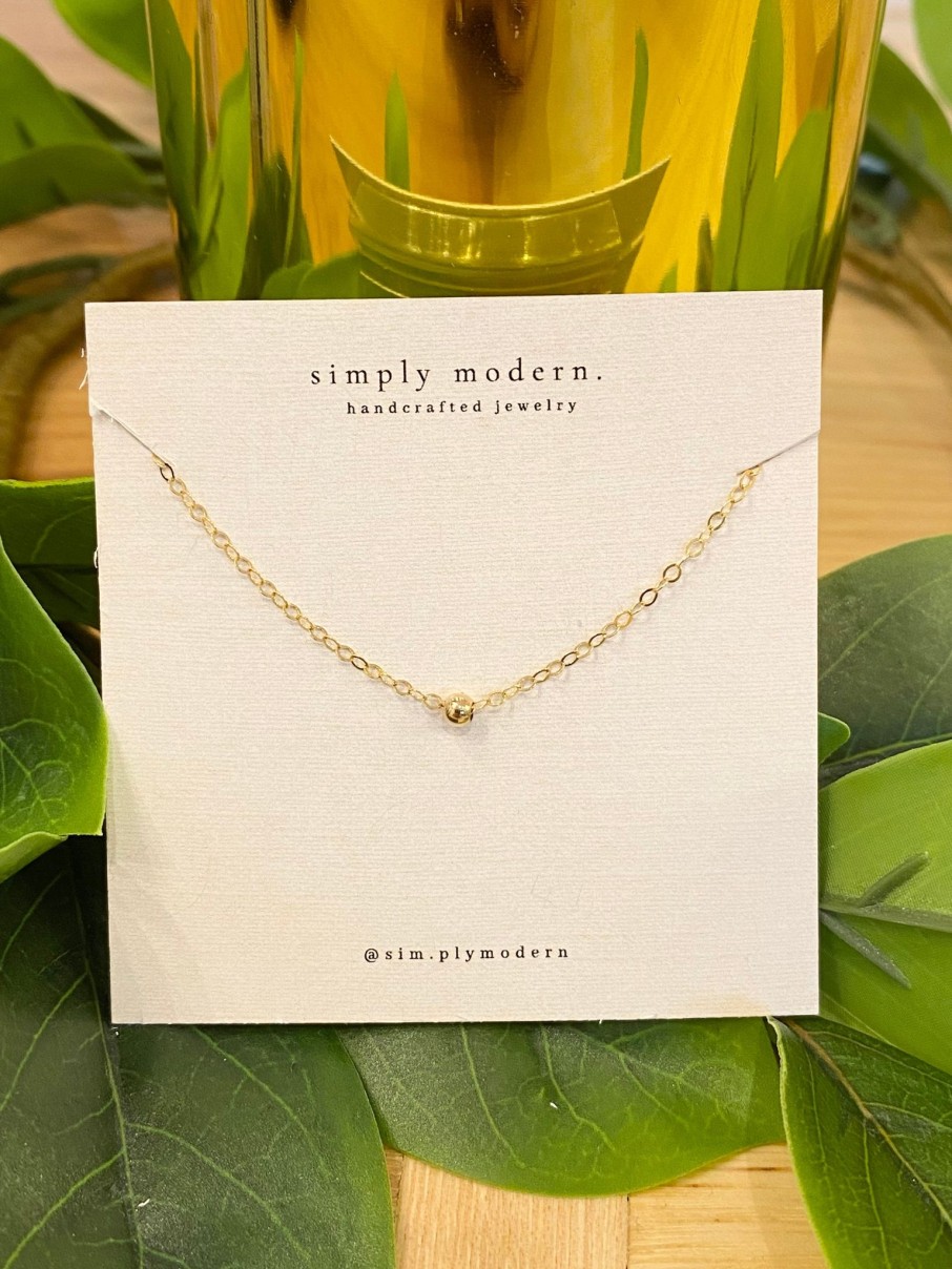 Clothing Simply Modern | Tiny Bead Layering Necklace