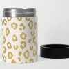 Clothing Lauren Ullrich Art | Gold Leopard Print Koozie