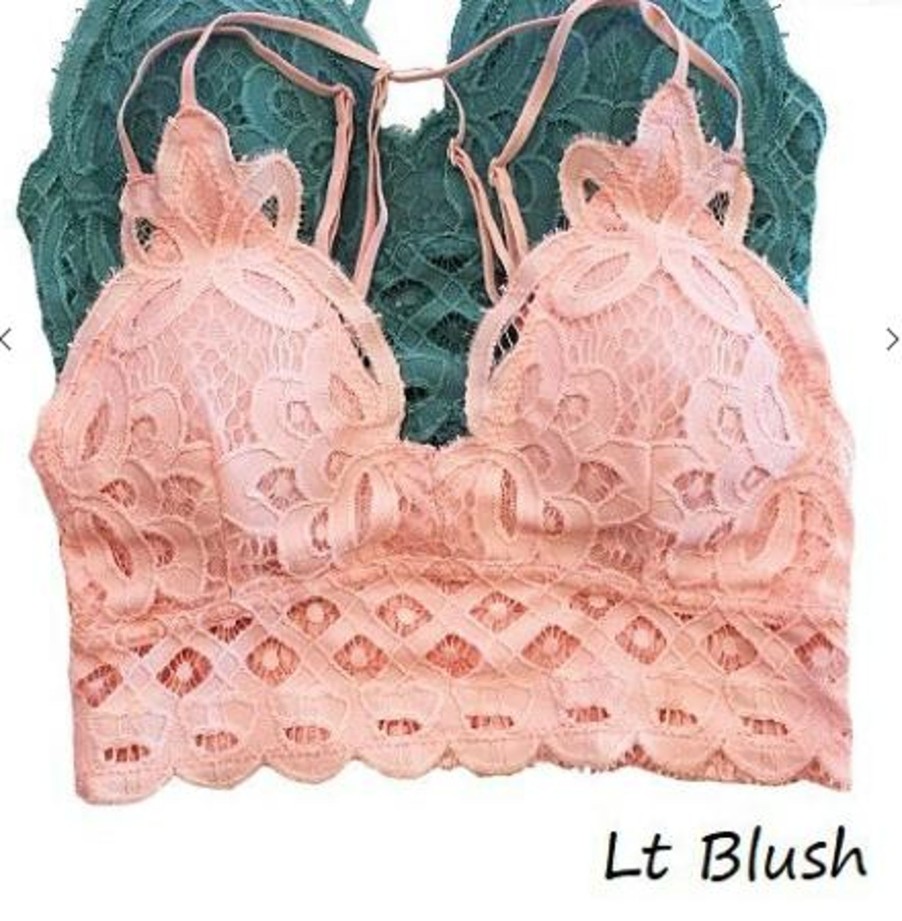 Clothing Anemone Bralettes | Bralette - Light Blush