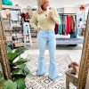 Clothing Vervet by Flying MonHot Jeans | Vervet High Rise Super Flare - Unwavering