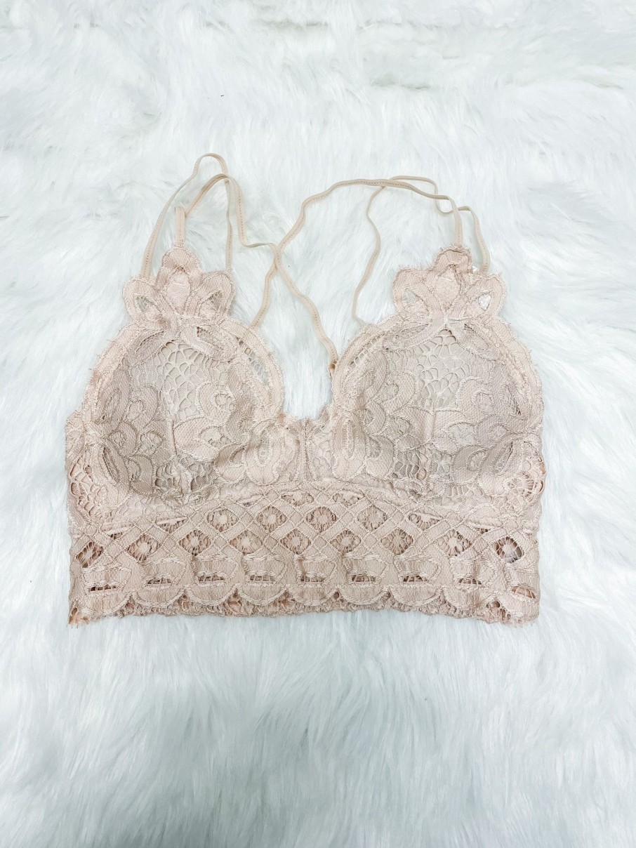 Clothing Anemone Bralettes | Bralette - Cream