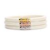 Accessories BuDhaGirl Bracelets | Three Kings All Weather Bangles - Ivory