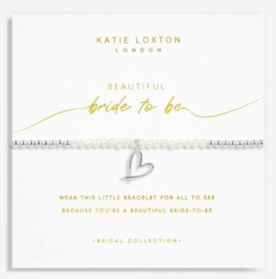 Clothing Katie Loxton | Bridal Pearl Bracelet - Bride To Be