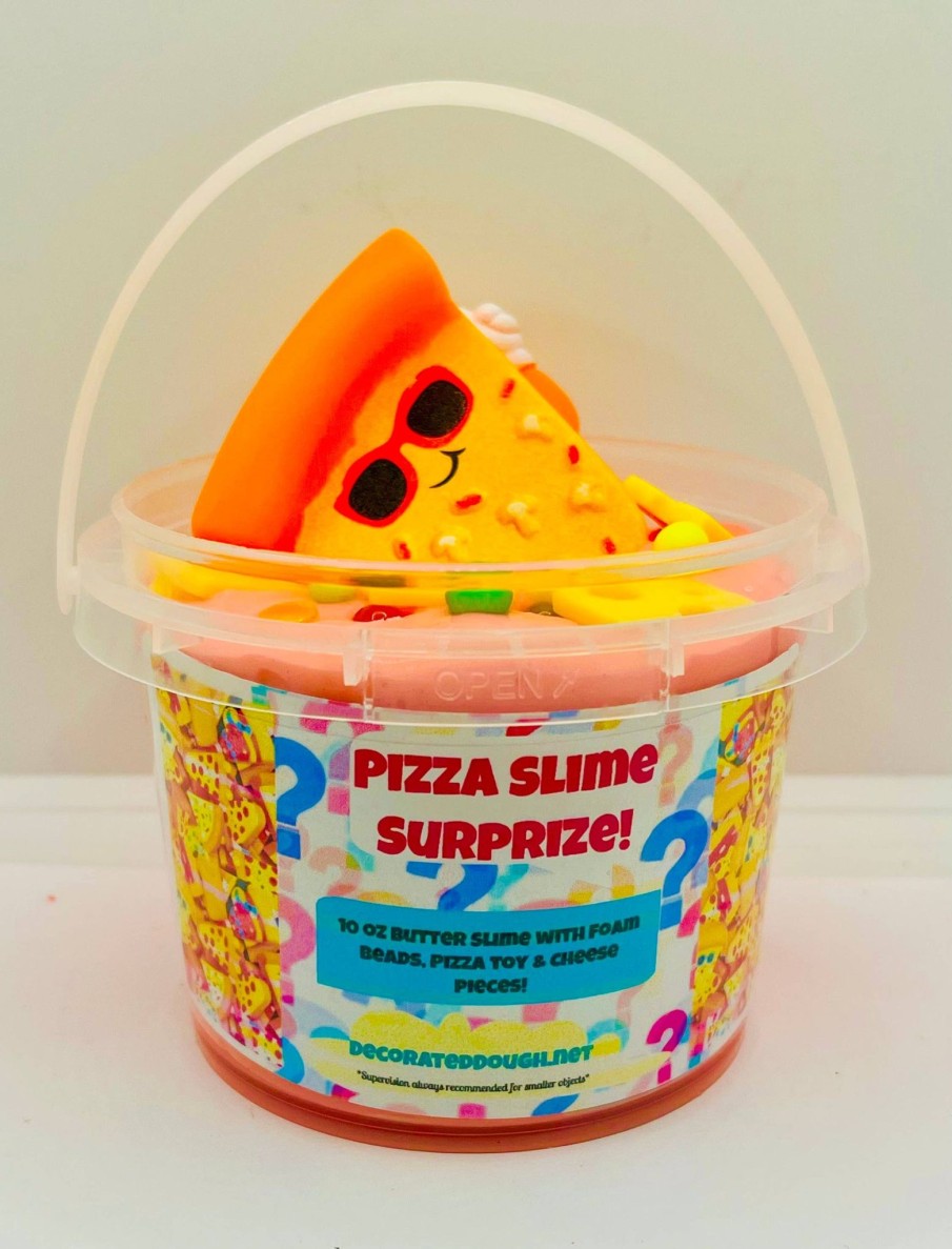 Clothing Decorated Dough | Pizza Slime Surprize