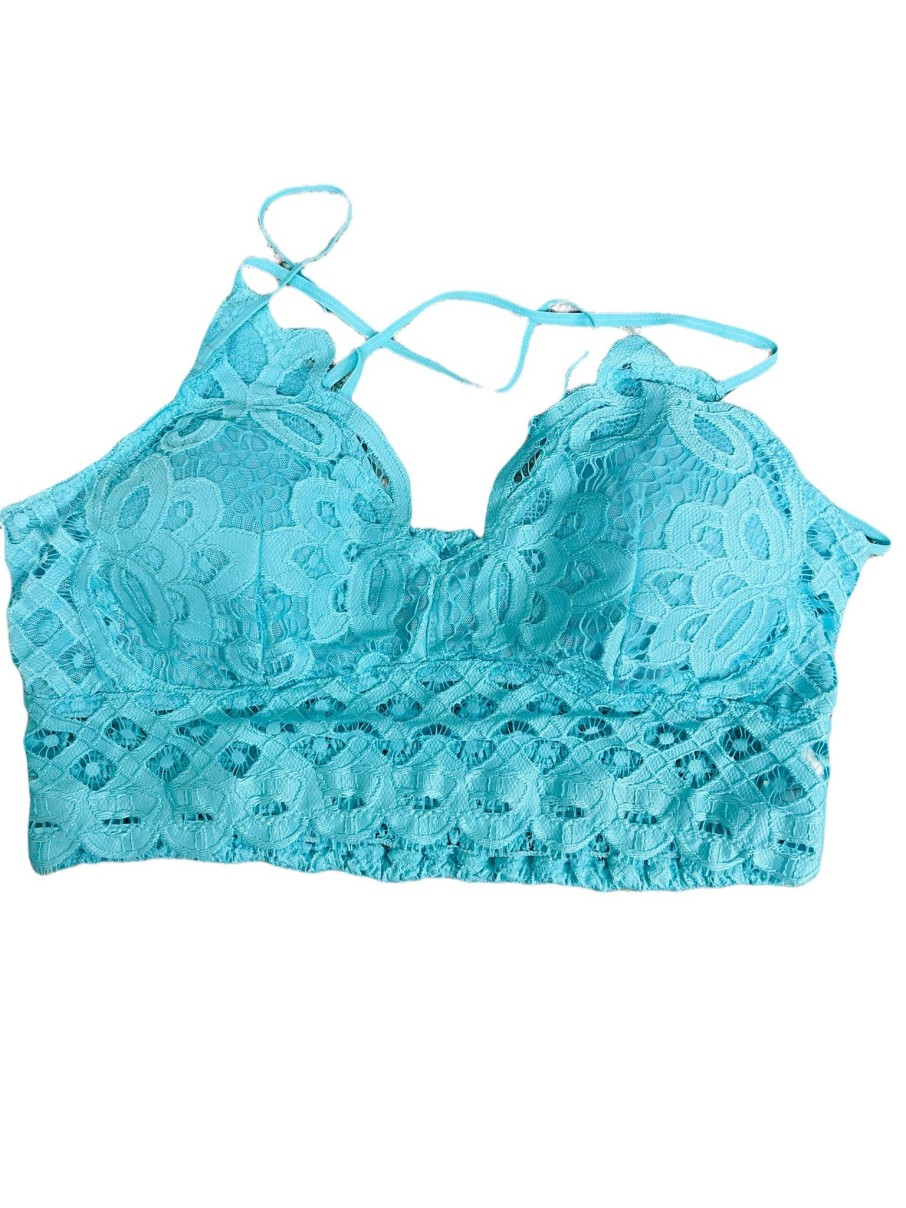 Clothing Anemone Bralettes | Bralette - Blue Radiance