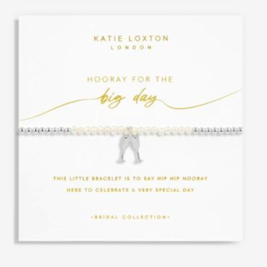 Accessories Katie Loxton Bracelets | Bridal Pearl Bracelet - Hooray For The Big Day