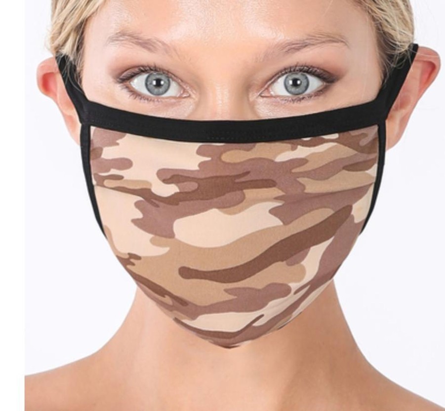 Clothing Zeanna | Camo Face Mask