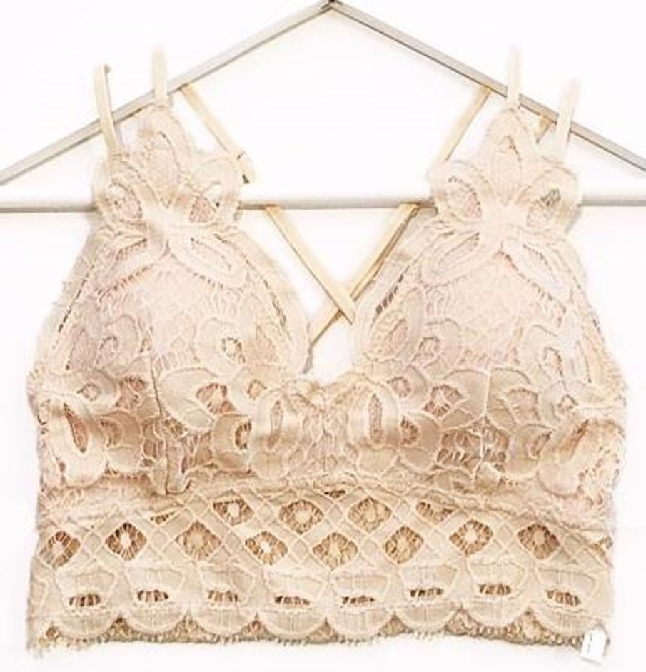 Clothing Anemone Bralettes | Bralette - Ivory Cream