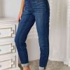 Clothing Trendsi | Judy Blue Full Size Skinny Cropped Jeans Dark