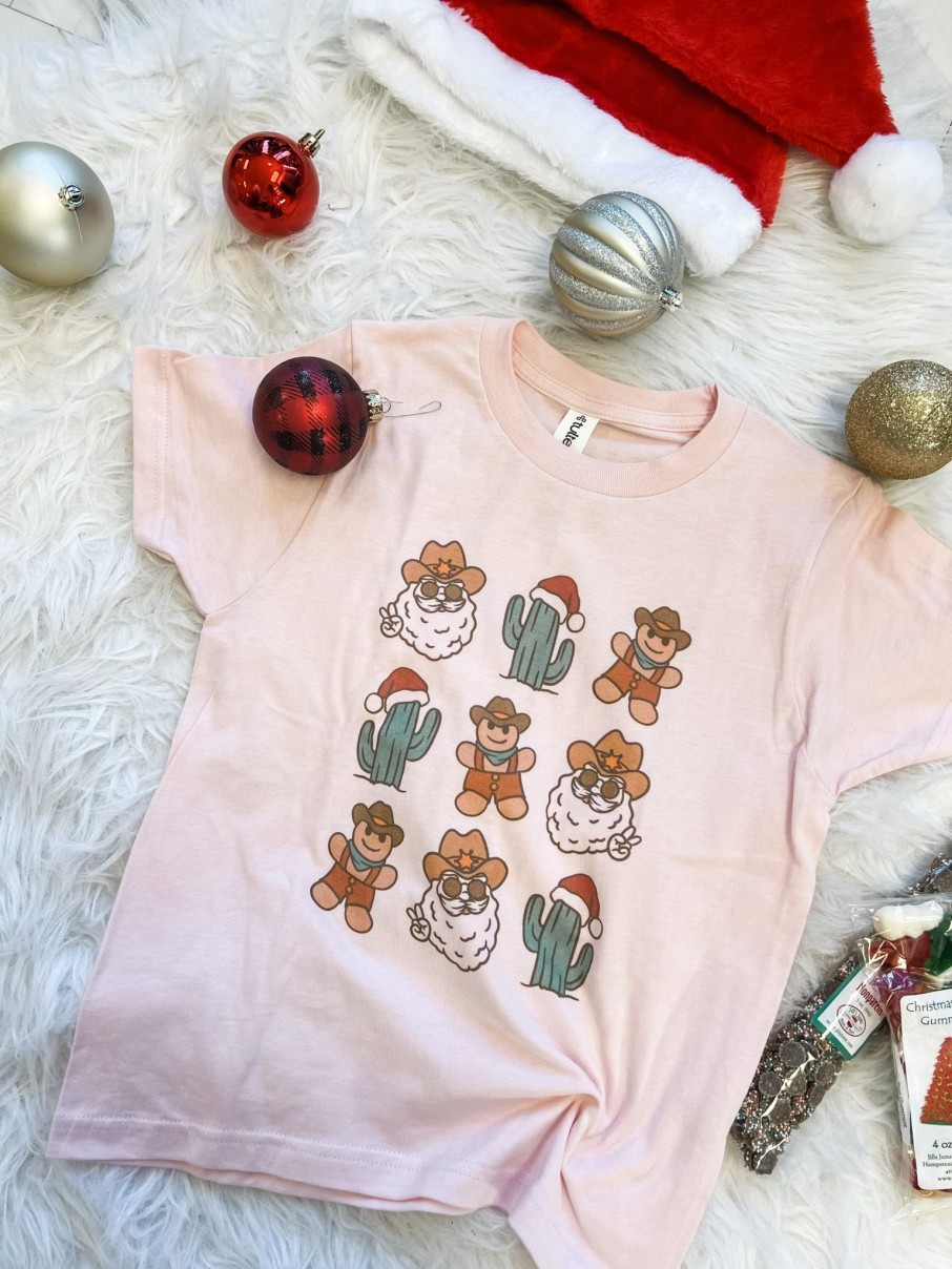 Clothing Kids by Kissed Apparel | Santa Cactus Kids Graphic Tee