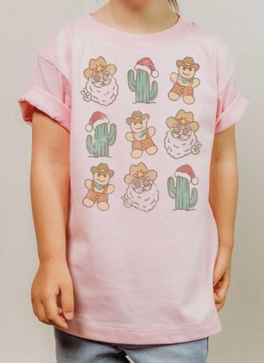 Clothing Kids by Kissed Apparel | Santa Cactus Kids Graphic Tee