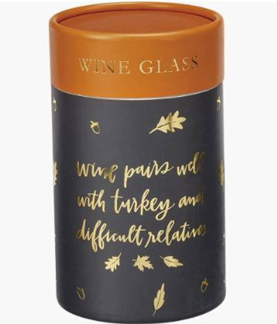 Accessories Lancaster Wholesale | Thanksgiving Wine Glass