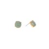 Clothing The Teal Antler Boutique | Natural Stone Earring Seafoam