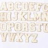 Clothing Beauty Stash | White Glitter Varsity Patch Letters