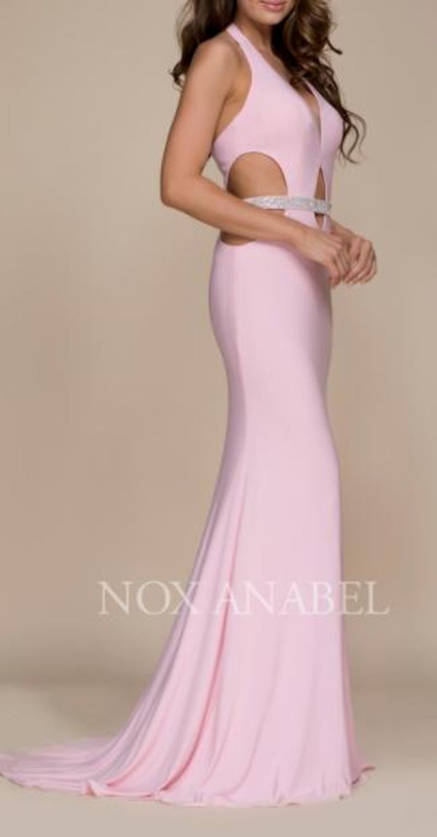 Clothing Naria Anna | Cutout Evening Gown