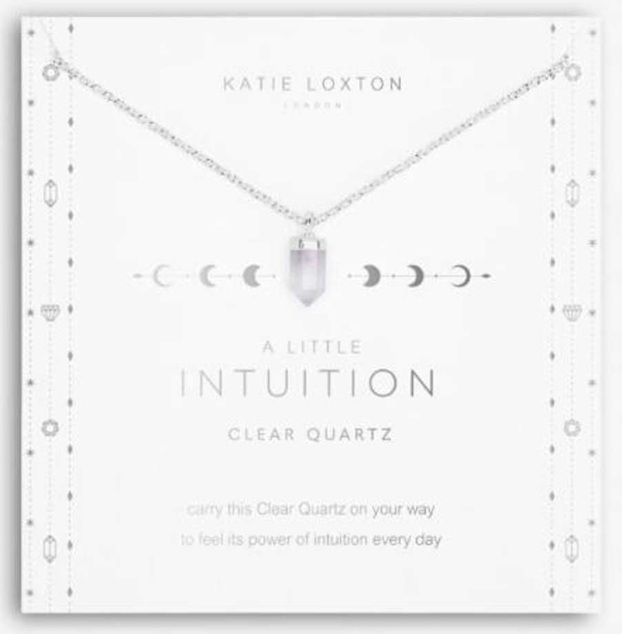 Accessories Katie Loxton Necklaces | Affirmation Crystal A Little Intuition Necklace