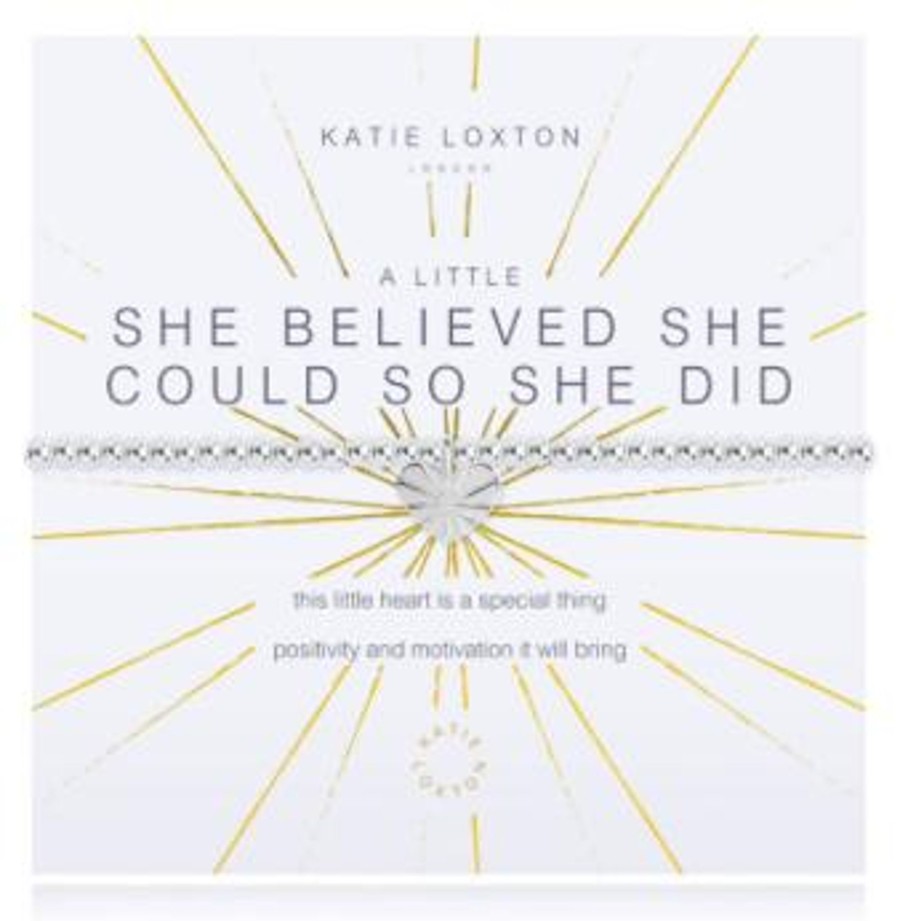 Accessories Katie Loxton | A Little - She Believed She Could So She Did