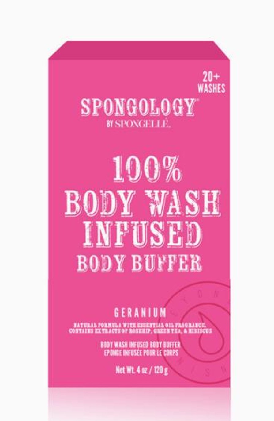 Accessories Spongelle | Geranium Spongology Body Buffer