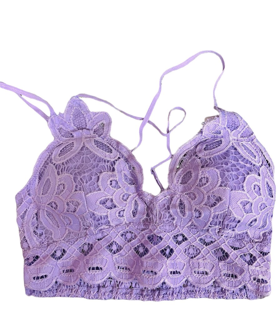 Clothing Anemone Bralettes | Bralette - Lavender