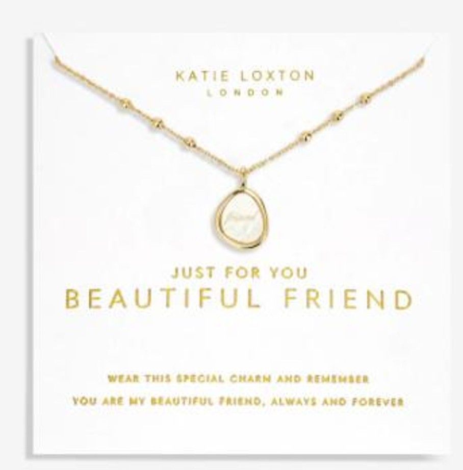 Accessories Katie Loxton | My Moments - Just For You Beautiful Friend Necklace