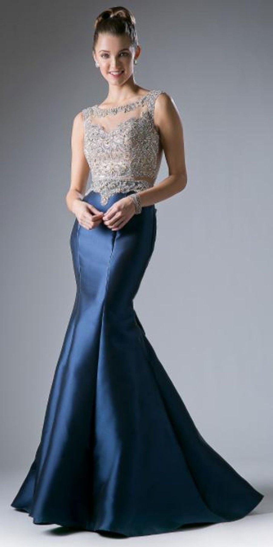 Clothing 17 Young Dress | Beaded Satin Gown