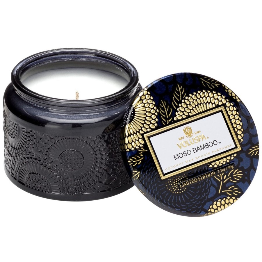 Clothing Voluspa | Moso Bamboo Small Jar Candle