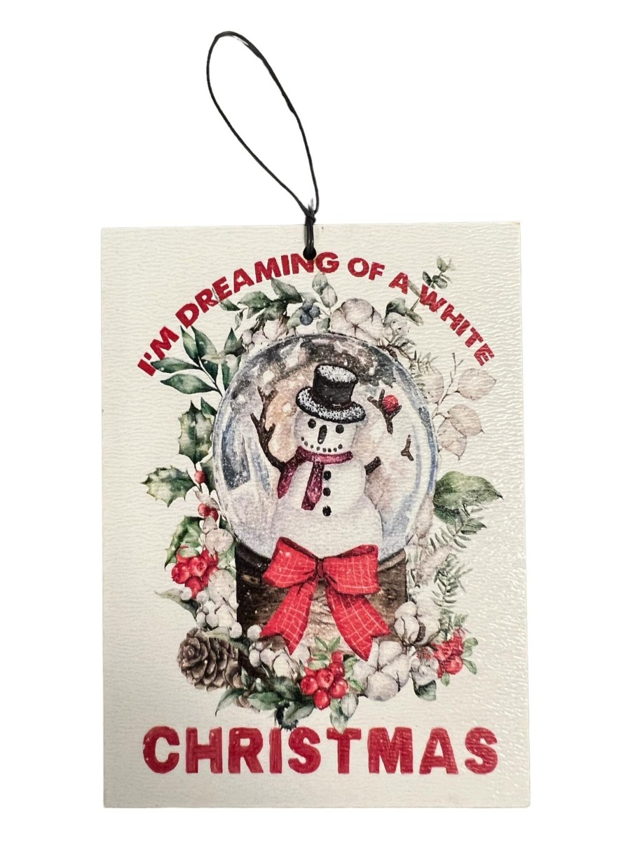 Clothing Lancaster Wholesale | White Christmas Ornament