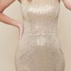 Clothing Maniju | Bodycon Sequin Minidress