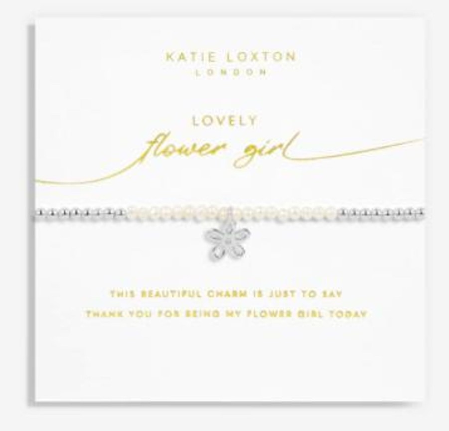 Accessories Katie Loxton Bracelets | Bridal Pearl Bracelet - Lovely Flower Girl