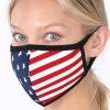 Clothing Zeanna | American Flag Face Mask