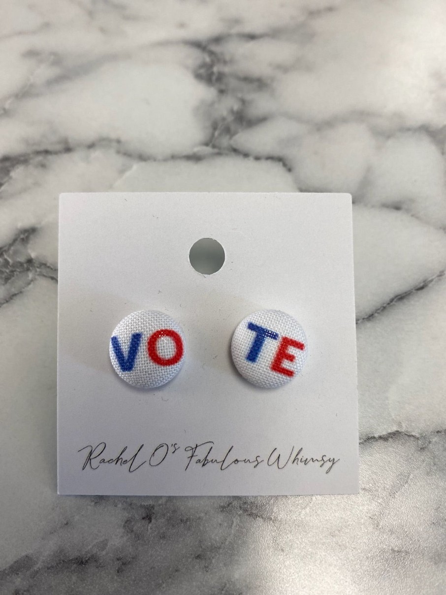 Clothing The Teal Antler™ | Vote Earrings