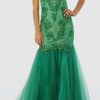 Clothing Naria Anna | Beaded Formal Mermaid Dress