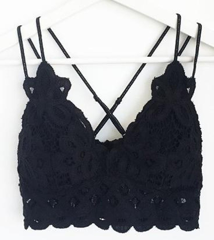 Clothing Anemone Bralettes | Bralette - Black