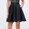 Clothing Maniju | Black Swan Minidress