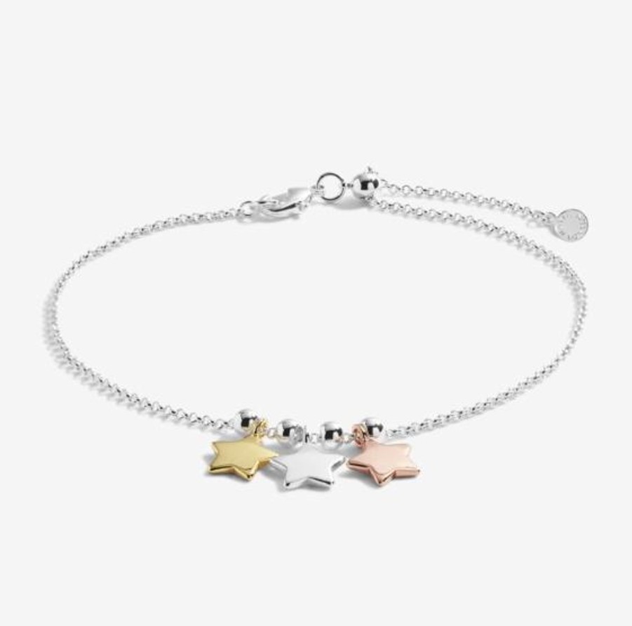 Clothing Katie Loxton | Anklet - Three Tone Stars