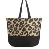 Accessories Shiraleah | Jute Leopard Tote Bag