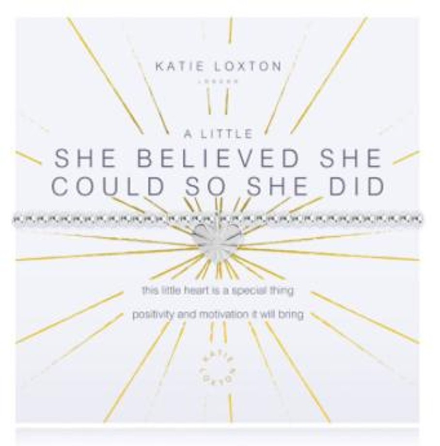 Accessories Katie Loxton Bracelets | A Little - She Believed She Could So She Did