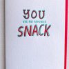 Clothing The Teal Antler Boutique | Favorite Snack Card