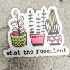 Clothing Market | Fucculent Sticker