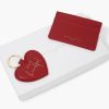 Accessories Katie Loxton | Heart Keyring & Card Holder Set - Red