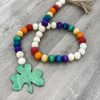 Clothing Heart And Home | St. Patricks Wood Beaded Garland